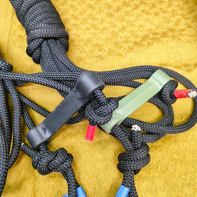 US (US military release product) utility rope Black