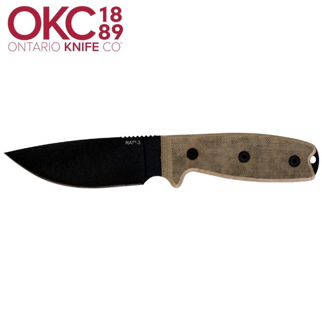 ONTARIO（オンタリオ）RAT3 with Nylon Sheath [ラット3 ナイロンシース] – キャプテントム