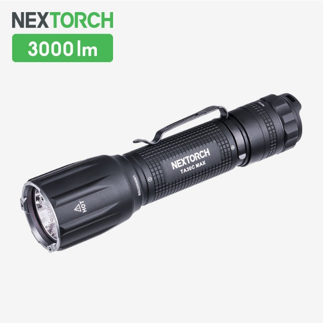 NEXTORCH TA30C MAX Flashlight [3000 lumens/3-level dimming + 