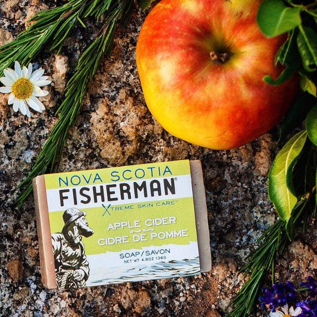 NOVA SCOTIA FISHERMAN(ノバスコシアフィッシャーマン)Body Wash Bar サイダー&シナモンソープ 【レターパックプラス対応】