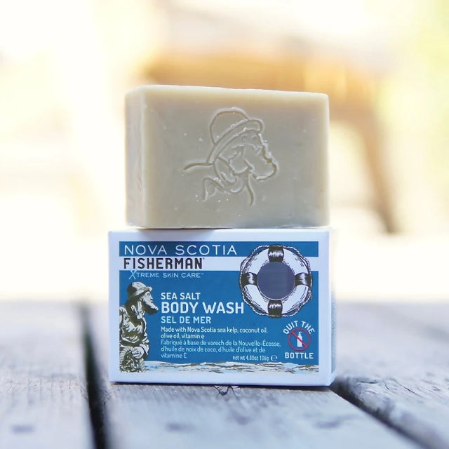 NOVA SCOTIA FISHERMAN(ノバスコシアフィッシャーマン)Body Wash Bar シーソルトソープ 【レターパックプラス対応】