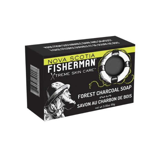 NOVA SCOTIA FISHERMAN(ノバスコシアフィッシャーマン)Soap Bar フォレスト・チャコールソープ【レターパックプラス対応】