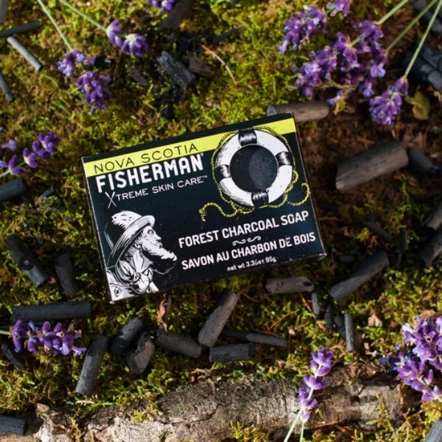 NOVA SCOTIA FISHERMAN(ノバスコシアフィッシャーマン)Soap Bar フォレスト・チャコールソープ【レターパックプラス対応】