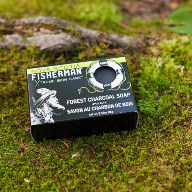 NOVA SCOTIA FISHERMAN(ノバスコシアフィッシャーマン)Soap Bar フォレスト・チャコールソープ【レターパックプラス対応】