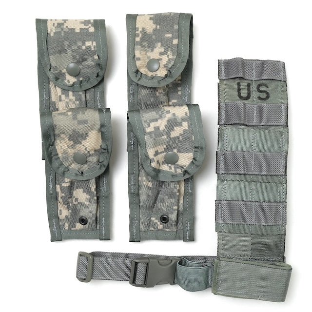 スウェーデン軍放出ベルトポーチ５点セット未使用デットストック スウェーデン軍タイプ レザーバンダリア ウエストポーチ BP120YN \u003cbr