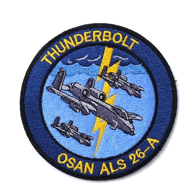 Military Patch（ミリタリーパッチ）THUNDERBOLT OSAN ALS 26-A パッチ