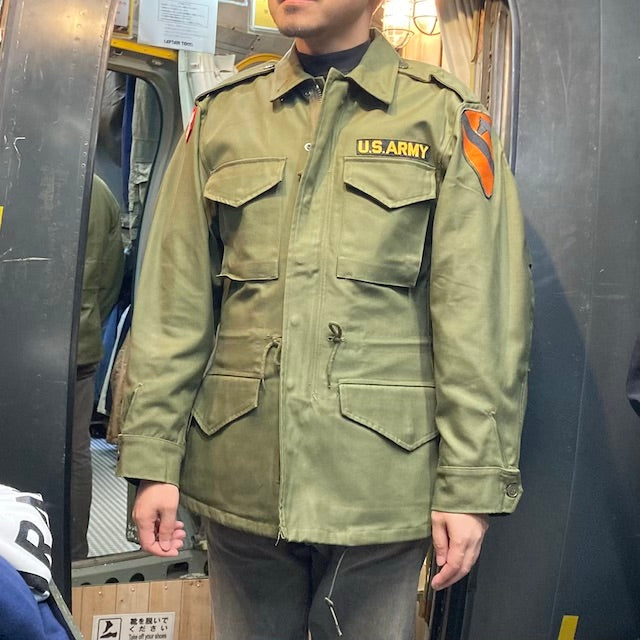 【店頭販売のみ】SESSLER(セスラー) M-51 フィールドジャケット OD Field Jacket [第８軍 第1騎兵師団 進駐軍バージョン  パッチ付]