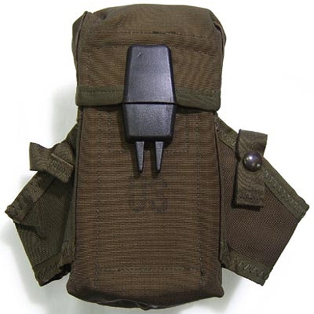 US(米軍放出品)LC-1 M-16 30連マガジンポーチ OD 80年代【レターパックプラス対応】