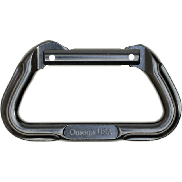 US SURPLUS（USサープラス） オメガ ノンロッキングカラビナ [Black][OPD5][Omega Pacific Non Locking  D Carabiner]【レターパック対応】【ネコポス便対応】