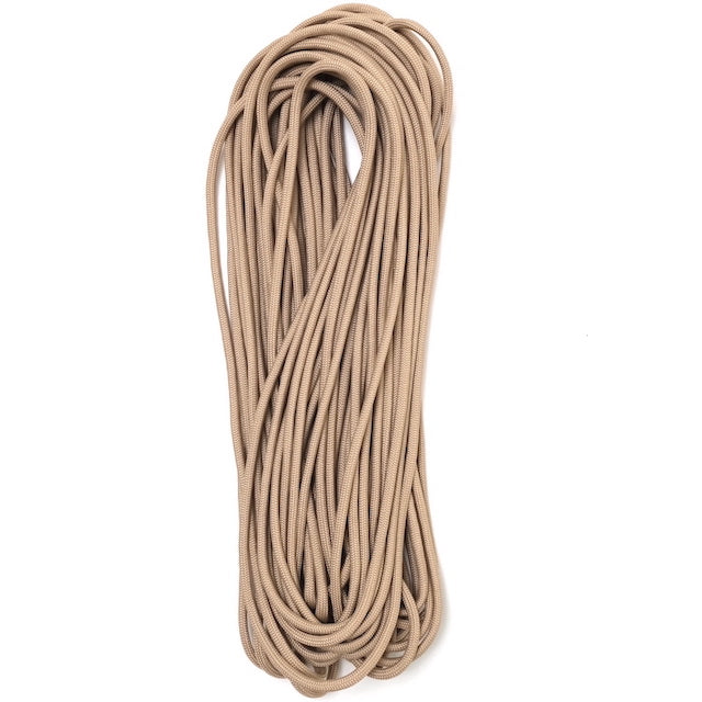 Military（ミリタリー）550 パラコード タイプ3 Tan380 [50ft 15m][550