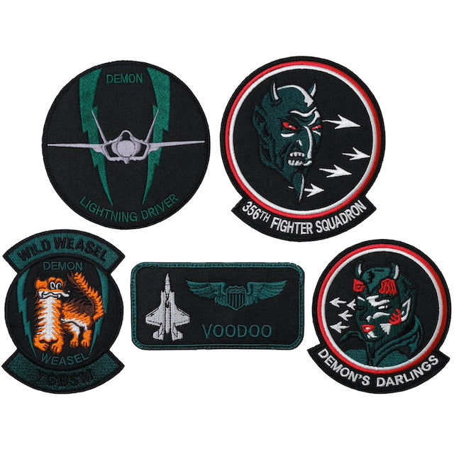 Military Patch（ミリタリーパッチ）356th Fighter Squadron 5枚セット