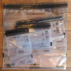 LOKSAK aLOKSAK Drybags [Multi-pack set] [1 each of XS, S, M, L] [Double zipper]