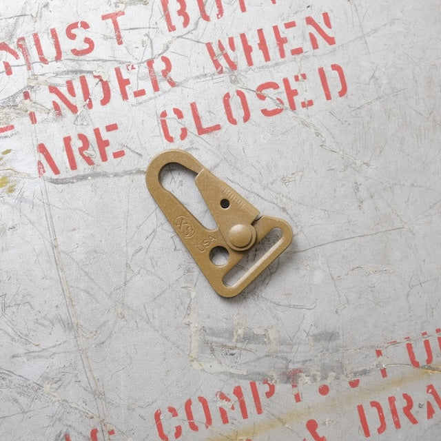 SX（エスエックス）HKスタイル スナップフック 1インチ [Coyote][HK Style SnapHook 1inch slot]【レターパックプラス対応】【レターパックライト対応】