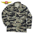 SESSLER（セスラー） Vietnam Tiger Stripe Jacket 3 Pocket Black Tiger [コットン100%][ブラックタイガー]【中田商店】