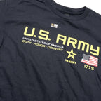 JOE BLOW T'S MILITARY TEE  ミリタリー Tシャツ[4色][USフラッグ ワンポイント]【レターパックプラス対応】