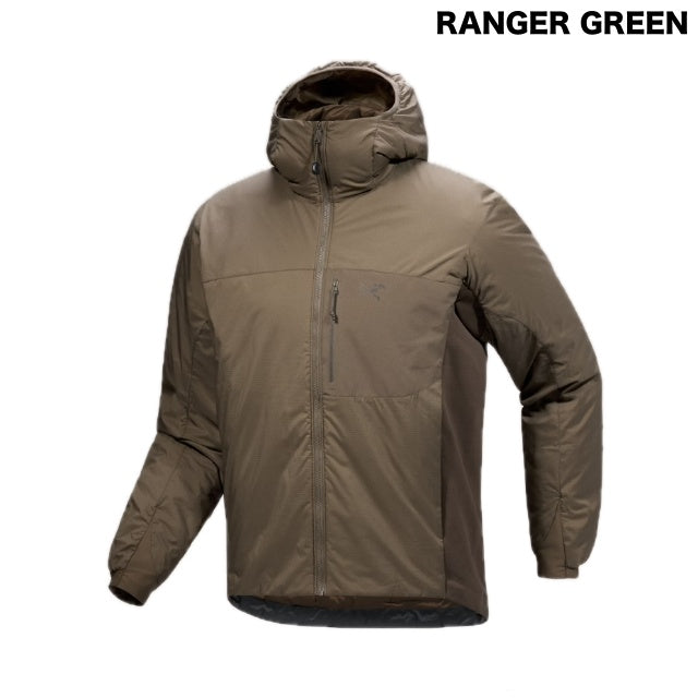 ARC'TERYX LEAF（アークテリクス リーフ）Atom Hoody LT（Gen2.1）[Black][Crocodile][Ranger Green][Wolf][アトム フーディ]【官公庁職員のみ販売（一般購入不可）】