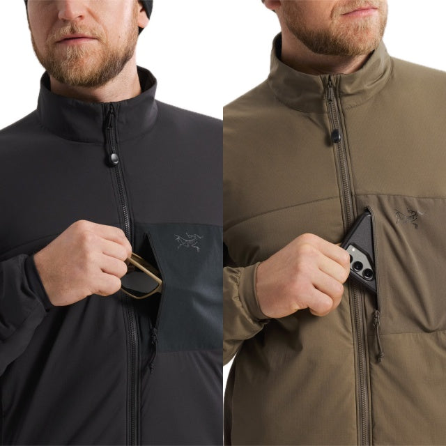 ARC'TERYX LEAF Atom Jacket LT (Gen2.1) [Black][Crocodile][Ranger