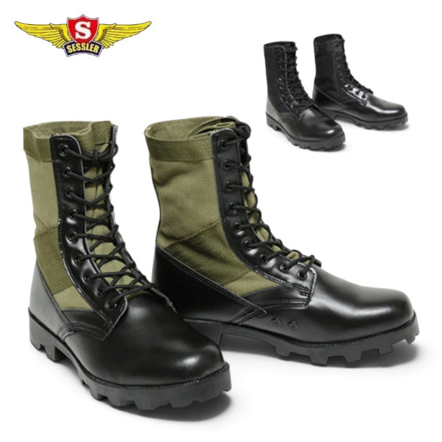 SESSLER（セスラー）US タイプ ジャングルブーツ [ベトナム戦タイプ][Jungle Boots][OD/A-193-N][Black/A-194-N]