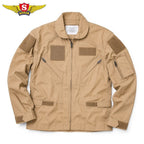 SESSLER CWU-27P JACKET with square chest Velcro [TAN] [Nakata Shoten]