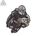 PROMETHEUS DESIGN WERX (プロメテウスデザインワークス)  PDW Mando and Grogu Morale Patch [フック付き]【レターパックプラス対応】【レターパックライト対応】