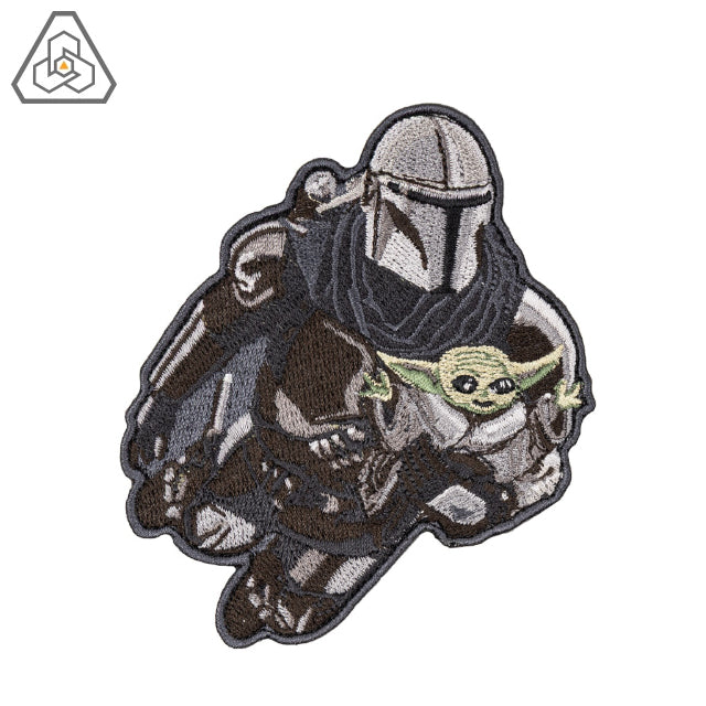 PROMETHEUS DESIGN WERX (プロメテウスデザインワークス)  PDW Mando and Grogu Morale Patch [フック付き]【レターパックプラス対応】【レターパックライト対応】