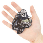 PROMETHEUS DESIGN WERX (プロメテウスデザインワークス)  PDW Mando and Grogu Morale Patch [フック付き]【レターパックプラス対応】【レターパックライト対応】