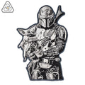 PROMETHEUS DESIGN WERX (プロメテウスデザインワークス)  PDW Mando and Grogu v2 Morale Patch [フック付き]【レターパックプラス対応】【レターパックライト対応】