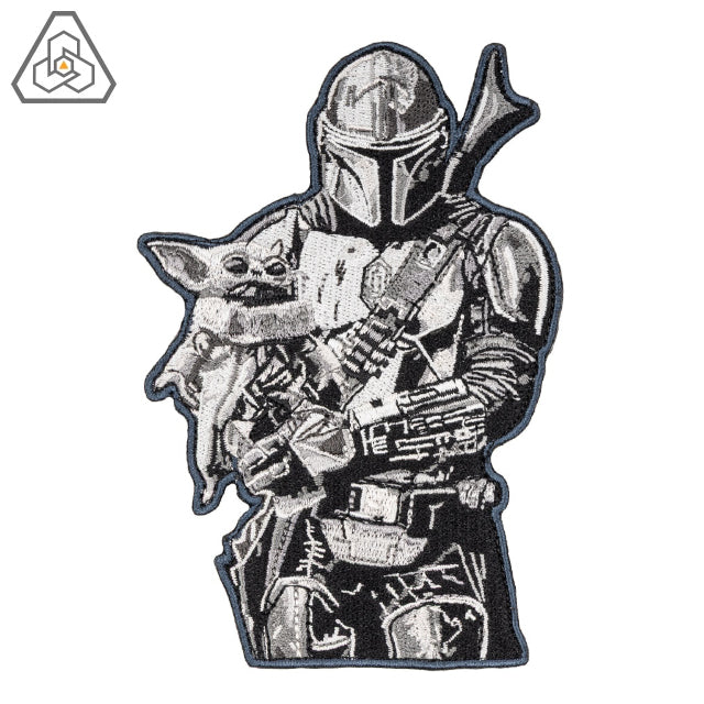 PROMETHEUS DESIGN WERX (プロメテウスデザインワークス)  PDW Mando and Grogu v2 Morale Patch [フック付き]【レターパックプラス対応】【レターパックライト対応】
