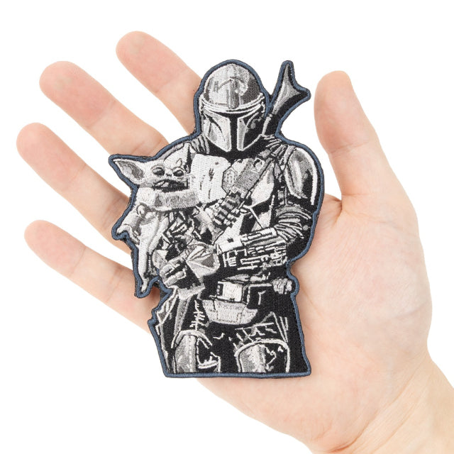 PROMETHEUS DESIGN WERX (プロメテウスデザインワークス)  PDW Mando and Grogu v2 Morale Patch [フック付き]【レターパックプラス対応】【レターパックライト対応】