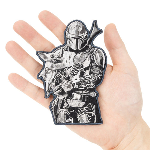 PROMETHEUS DESIGN WERX (プロメテウスデザインワークス)  PDW Mando and Grogu v2 Morale Patch [フック付き]【レターパックプラス対応】【レターパックライト対応】