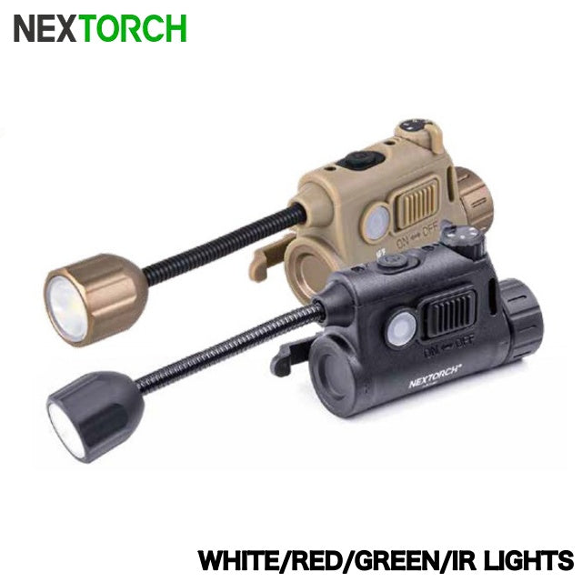 NEXTORCH（ネクストーチ）rStar Multi-light Source Tactical Helmet Light [2色][ヘルメットライト]
