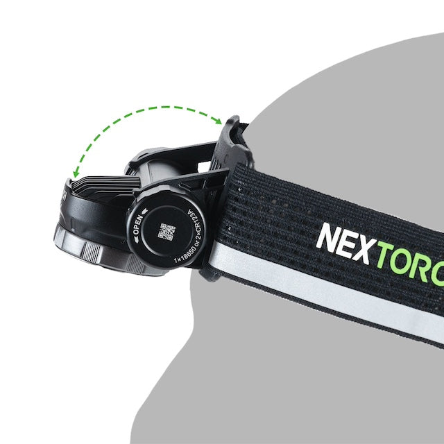 NEXTORCH（ネクストーチ）hiStar [白/赤 LED デュアル ヘッドランプ][2300ルーメン]