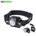 NEXTORCH（ネクストーチ）hiStar Headlamp With Helmet Mount [白/赤 LED デュアル NVGマウント対応ヘッドランプ][2300ルーメン]