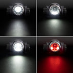 NEXTORCH（ネクストーチ）hiStar Headlamp With Helmet Mount [白/赤 LED デュアル NVGマウント対応ヘッドランプ][2300ルーメン]
