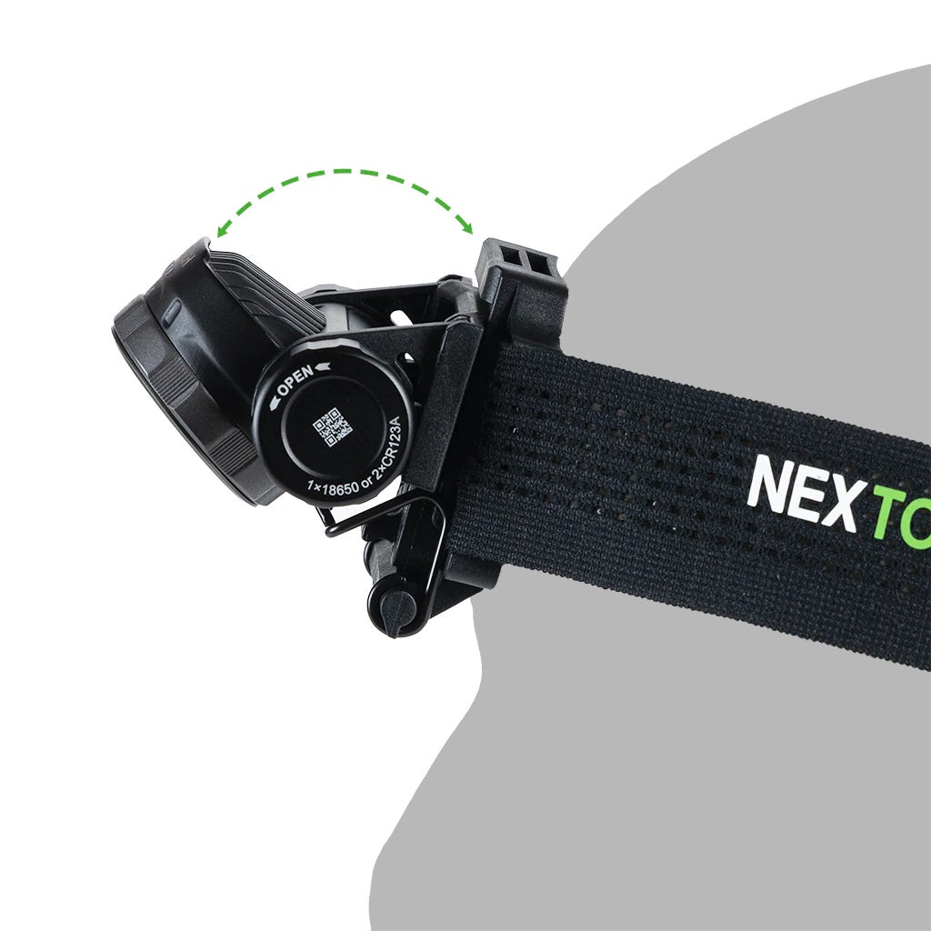 NEXTORCH（ネクストーチ）hiStar Headlamp With Helmet Mount [白/赤 LED デュアル NVGマウント対応ヘッドランプ][2300ルーメン]