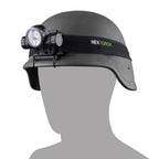 NEXTORCH（ネクストーチ）hiStar Headlamp With Helmet Mount [白/赤 LED デュアル NVGマウント対応ヘッドランプ][2300ルーメン]