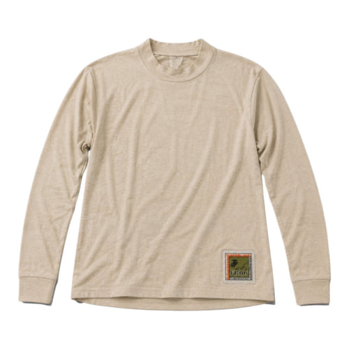キャプテントム USMC FROG tan silkweight long sleeve undershirt with flame resistant fabric and flat seams