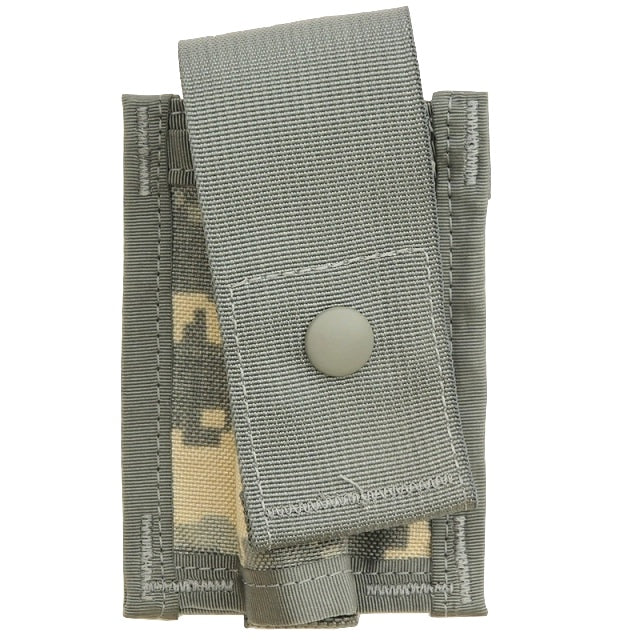 US (U.S. military surplus) MOLLE II 40mm High Explosive Pouch Single Universal Camo [ACU] [Letter Pack Plus compatible] [Letter Pack Light compatible]