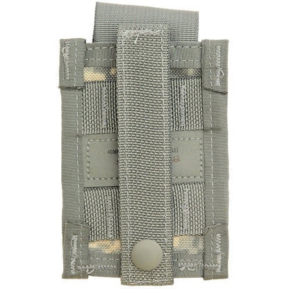 US（米軍放出品）MOLLE II 40mm High Explosive Pouch Single Universal Camo[ACU]【レターパックプラス対応】【レターパックライト対応】