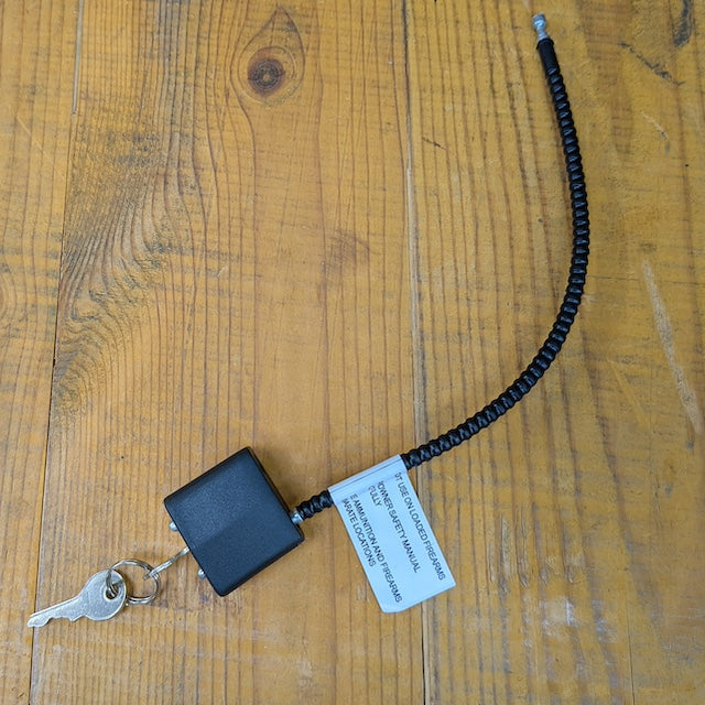 【店頭販売のみ】US SURPLUS（US サープラス）Mascon MCL01-P Cable Gun Lock ケーブルロック [ブラック][Gun Safety Lock / Gun Lock]