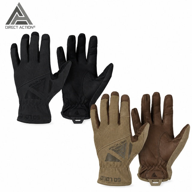 DIRECT ACTION（ダイレクト アクション）LIGHT GLOVES Leather [2色][ゴートレザー タクティカルグローブ]【中田商店】【レターパックプラス対応】【レターパックライト対応】
