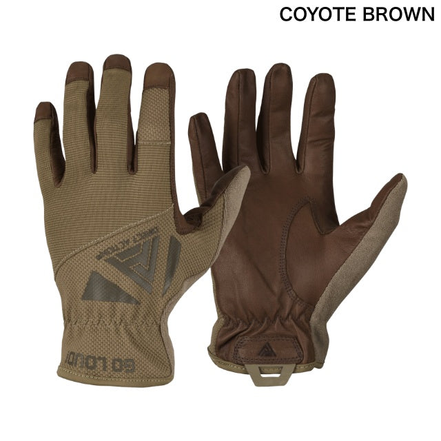 DIRECT ACTION（ダイレクト アクション）LIGHT GLOVES Leather [2色][ゴートレザー タクティカルグローブ]【中田商店】【レターパックプラス対応】【レターパックライト対応】