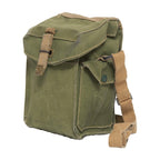 ワールドサープラス イギリス軍 1940’S ガスマスクバッグ [未使用品][WW2 ショルダーバッグ ガスマスクケース]