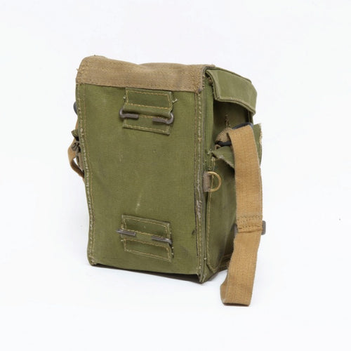 ワールドサープラス イギリス軍 1940’S ガスマスクバッグ [未使用品][WW2 ショルダーバッグ ガスマスクケース]