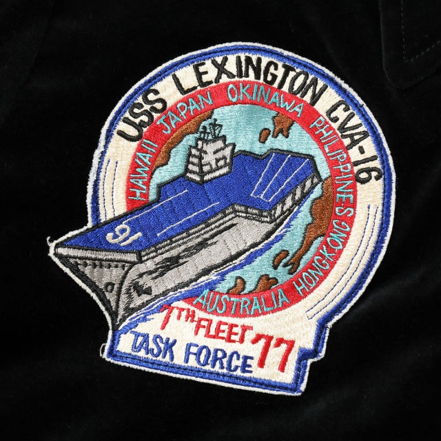 BUZZ RICKSON'S（バズリクソン）SOUVENIR JACKET BUZZ RICKSON'S × KOSHO & CO. SPECIAL EDITION U.S.S. LEXINGTON CVA-16 [BR15917]