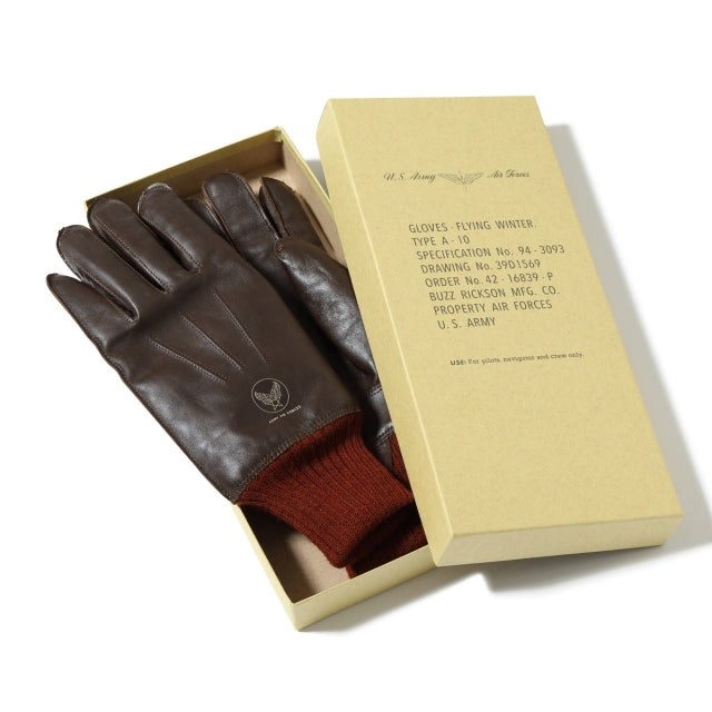 BUZZ RICKSON'S（バズリクソン）GLOVES-FLYING WINTER Type A-10 [BR02835] [2色]