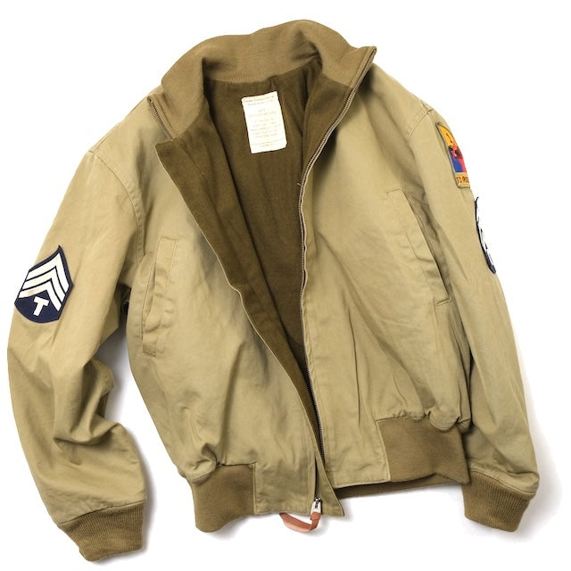 SESSLER Tankers Jacket Late Model with 1st Armored Division Patch [Wash Processing] [Nakata Shoten]