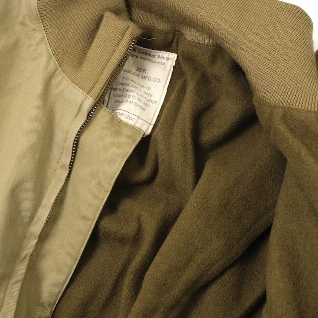SESSLER Tankers Jacket Late Model with 1st Armored Division Patch [Wash Processing] [Nakata Shoten]