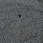 BUZZ RICKSON’S(バズリクソン) COTTON COVERT WORK SHIRTS コットンコバートワークシャツ ブラック [BR26082]【レターパックプラス対応】