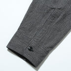 BUZZ RICKSON’S(バズリクソン) COTTON COVERT WORK SHIRTS コットンコバートワークシャツ ブラック [BR26082]【レターパックプラス対応】
